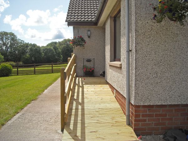 Cost of Hardwood Ramp Installation in Oakland